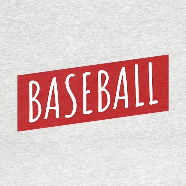 Baseball red by maxcode